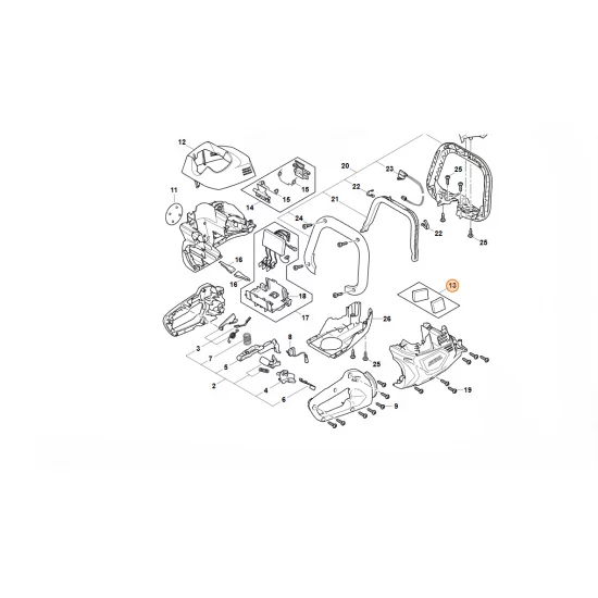STIHL  Zestaw pasa do noszenia HA07 007 3400